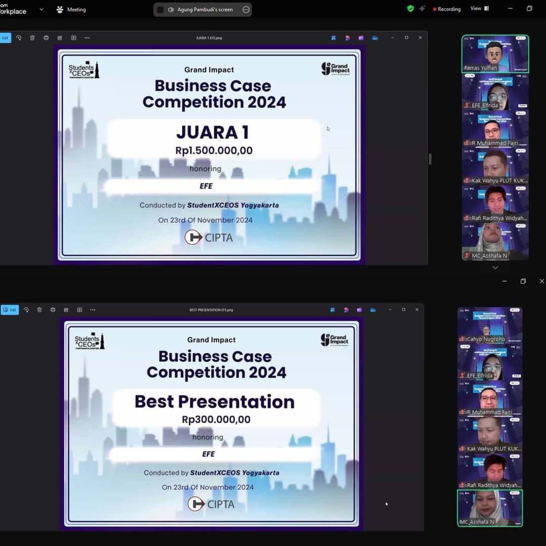 Team Universitas Indonesia (Mentor: Kak Navira)